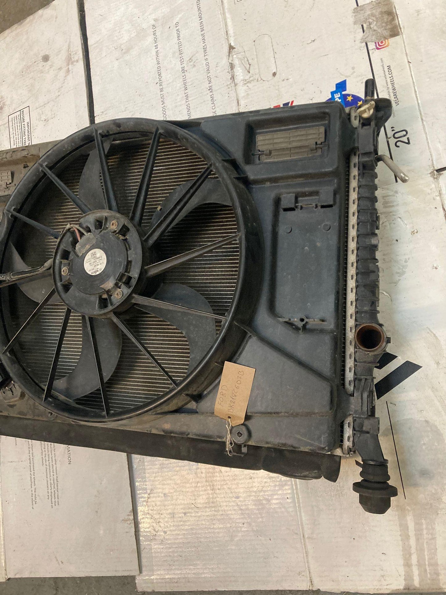 Ford Transit Custom Radiator Cooling Fan Cowl BK21-8C607-B