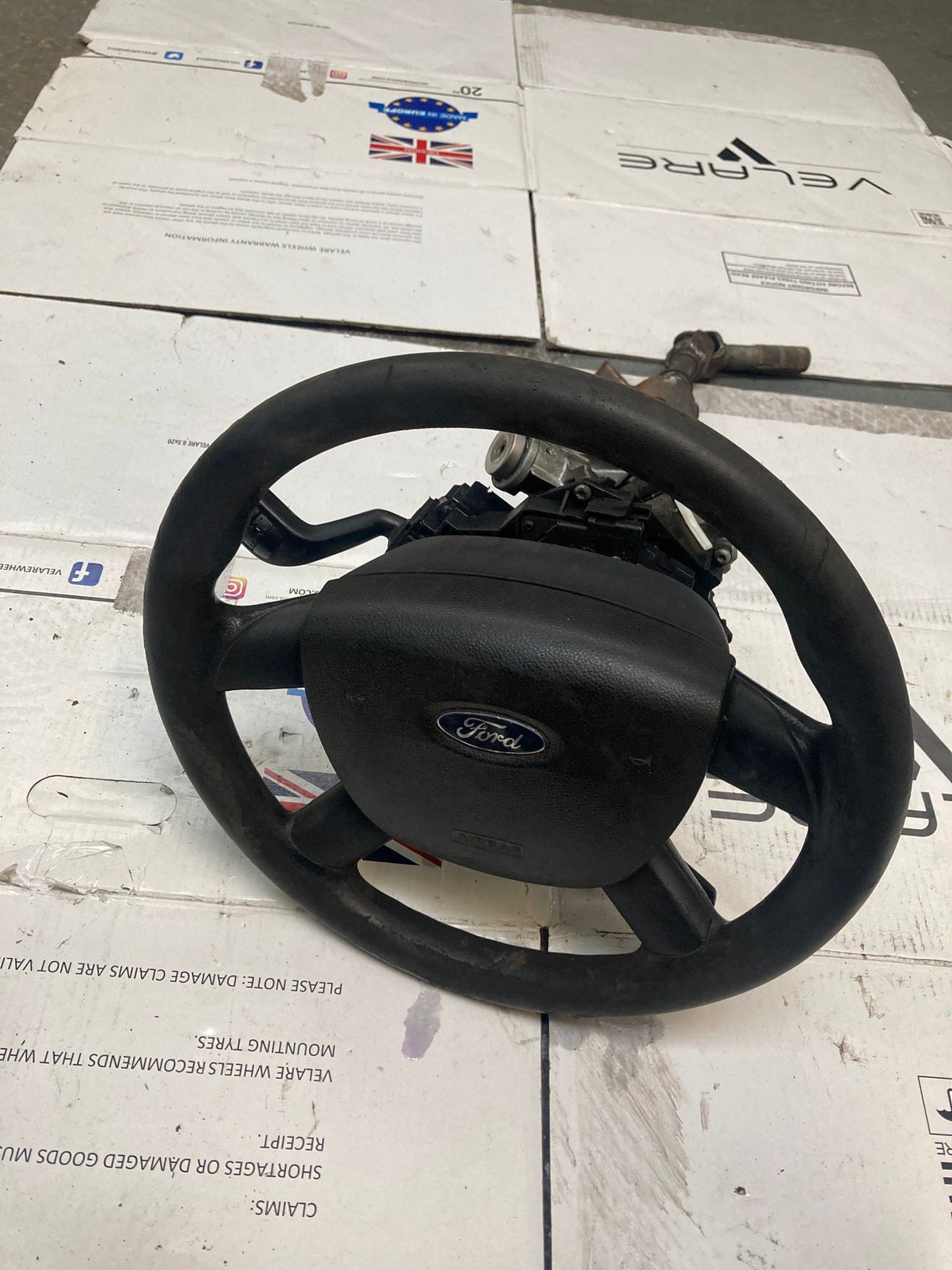 Ford Transit Connect MK2 Focus MK3 C-Max MK2 Steering Wheel & Column
