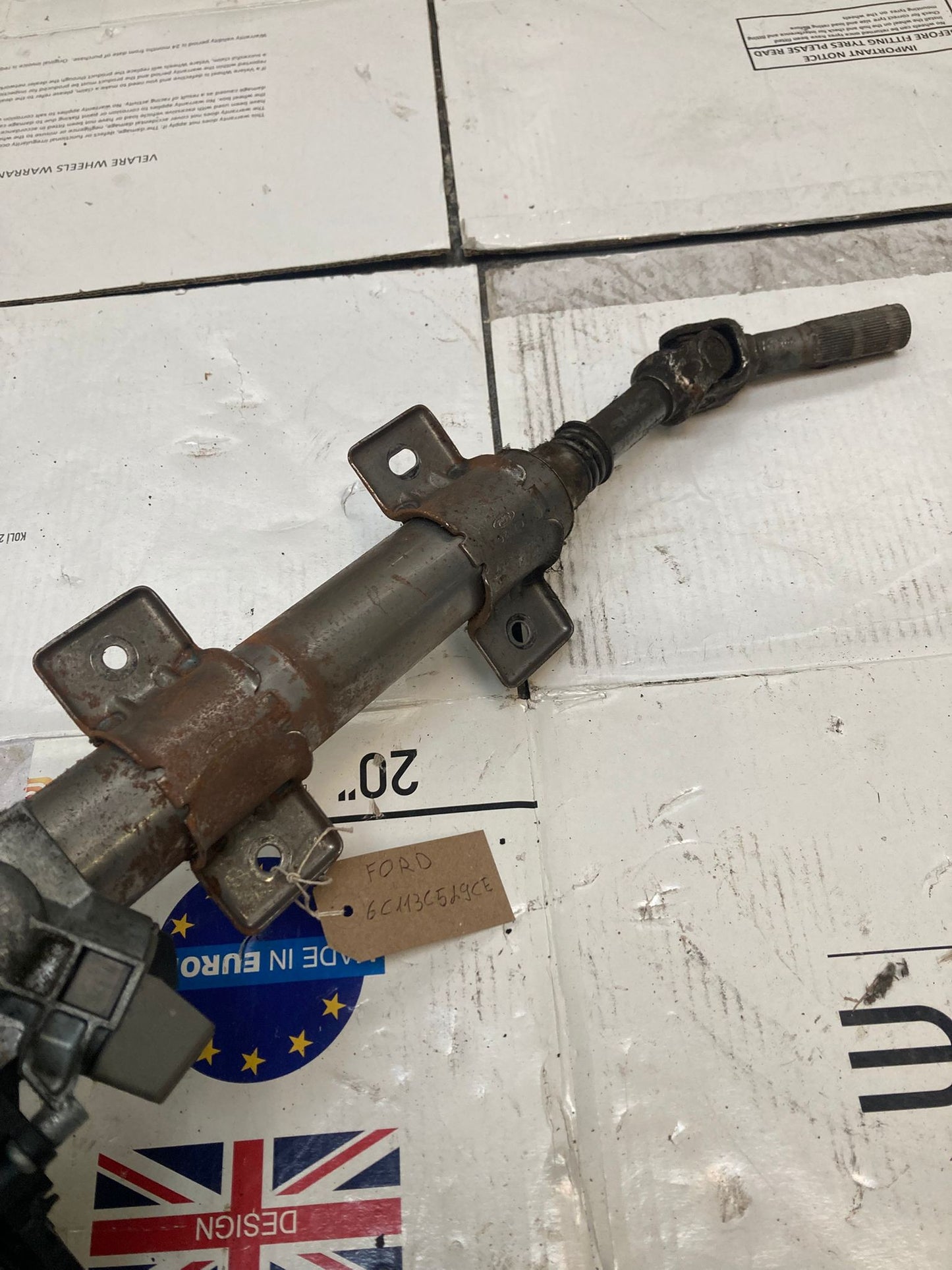 Ford Transit Connect MK2 Focus MK3 C-Max MK2 Steering Wheel & Column