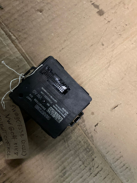 VW GOLF MK8 ADAPTIVE HEADLIGHT CONTROL MODULE ECU 5WA907338B