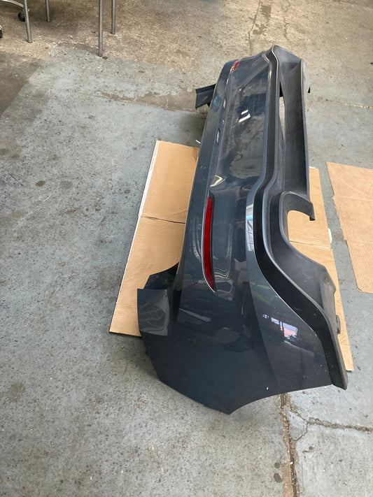 VW GOLF MK7 VII 7.5 Facelift Rear Bumper Genuine Grey PDC 2017-2020 LI7F