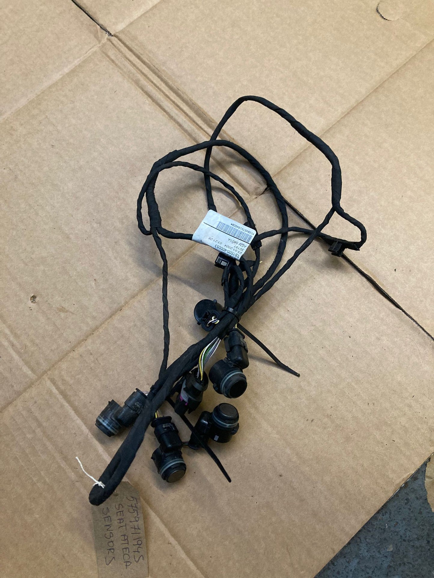 Seat Ateca KH7 2023-24 Rear Parking Sensor Wiring Loom 575971194S