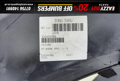 KIA Picanto MK2 Front Bumper 2011-2015 KA04049BA