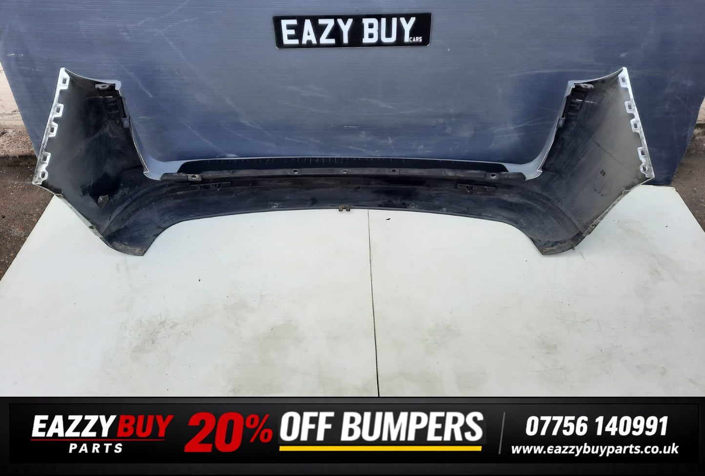 Vauxhall Combo D 2012 - 2018 Rear Bumper 735473501