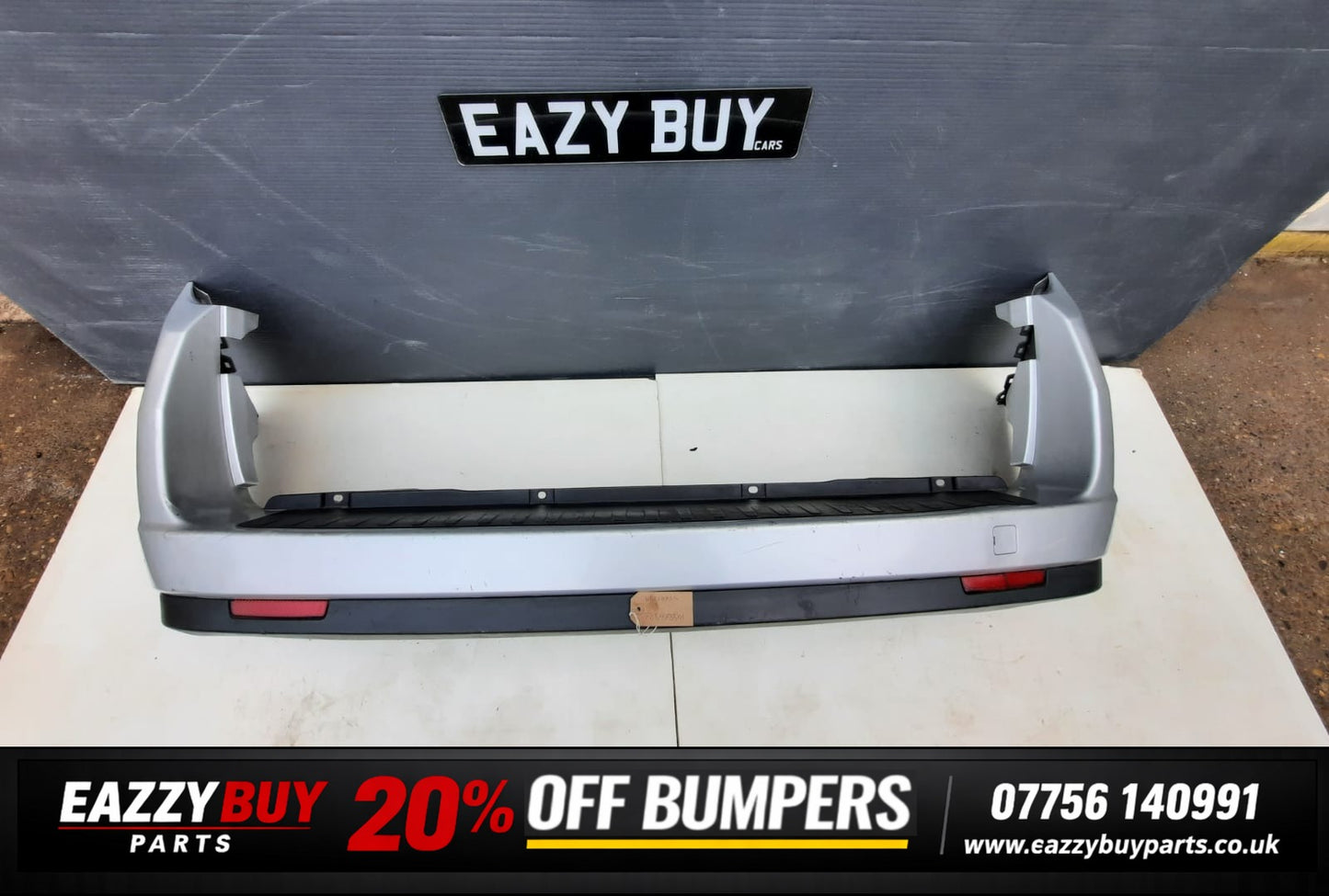 Vauxhall Combo D 2012 - 2018 Rear Bumper 735473501