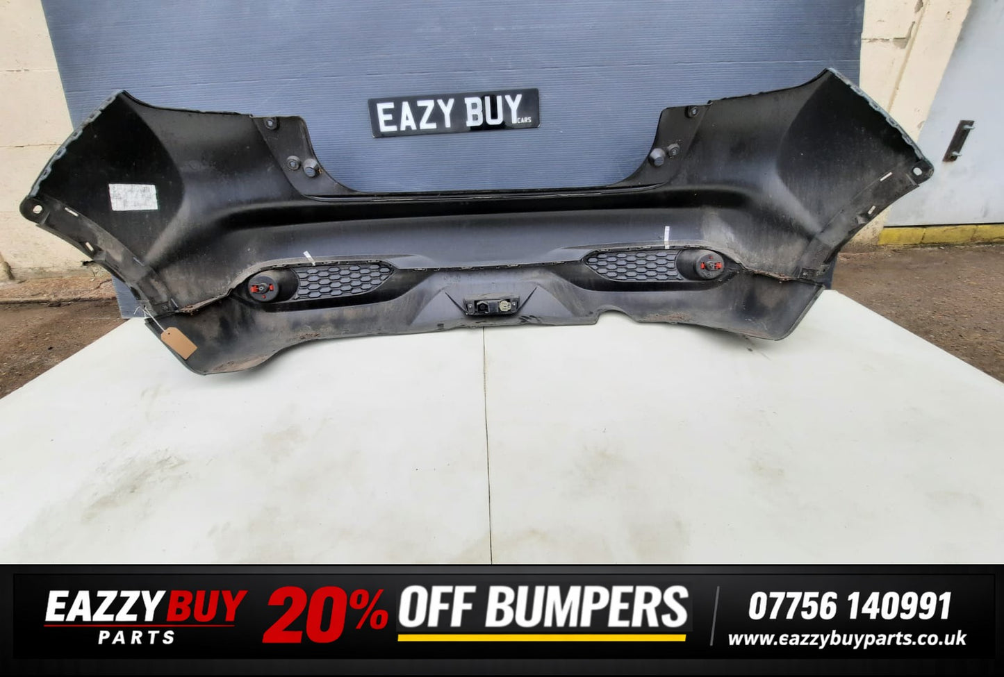 NISSAN JUKE MK1 F15 2014-2019 REAR BUMPER 85022BV80H