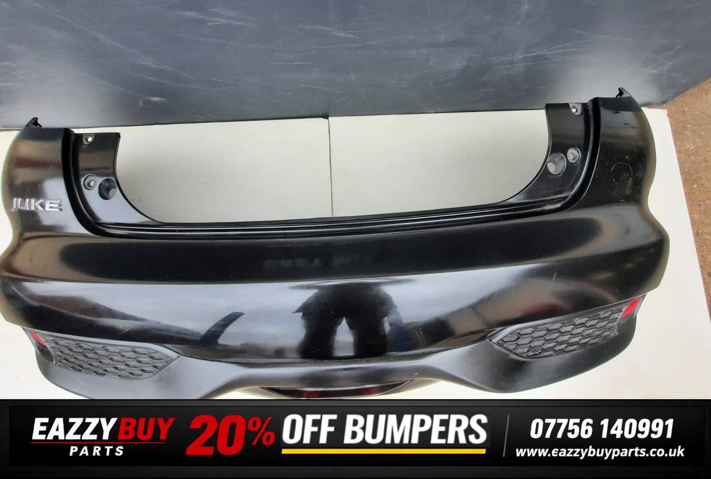 NISSAN JUKE MK1 F15 2014-2019 REAR BUMPER 85022BV80H