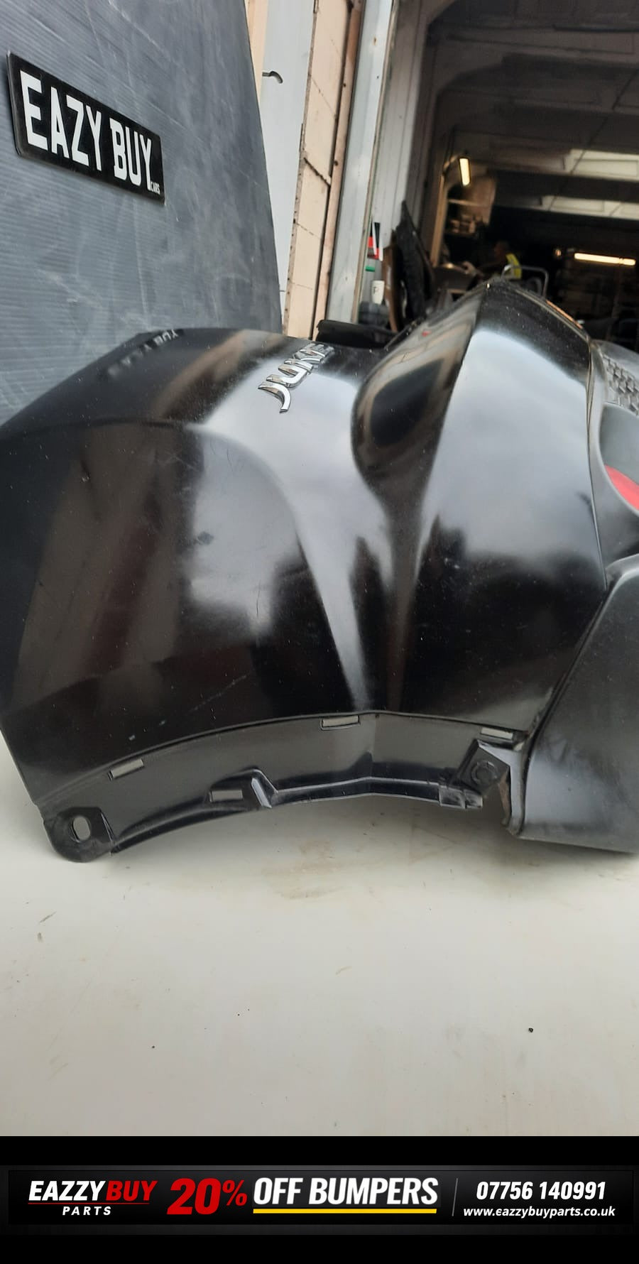 NISSAN JUKE MK1 F15 2014-2019 REAR BUMPER 85022BV80H