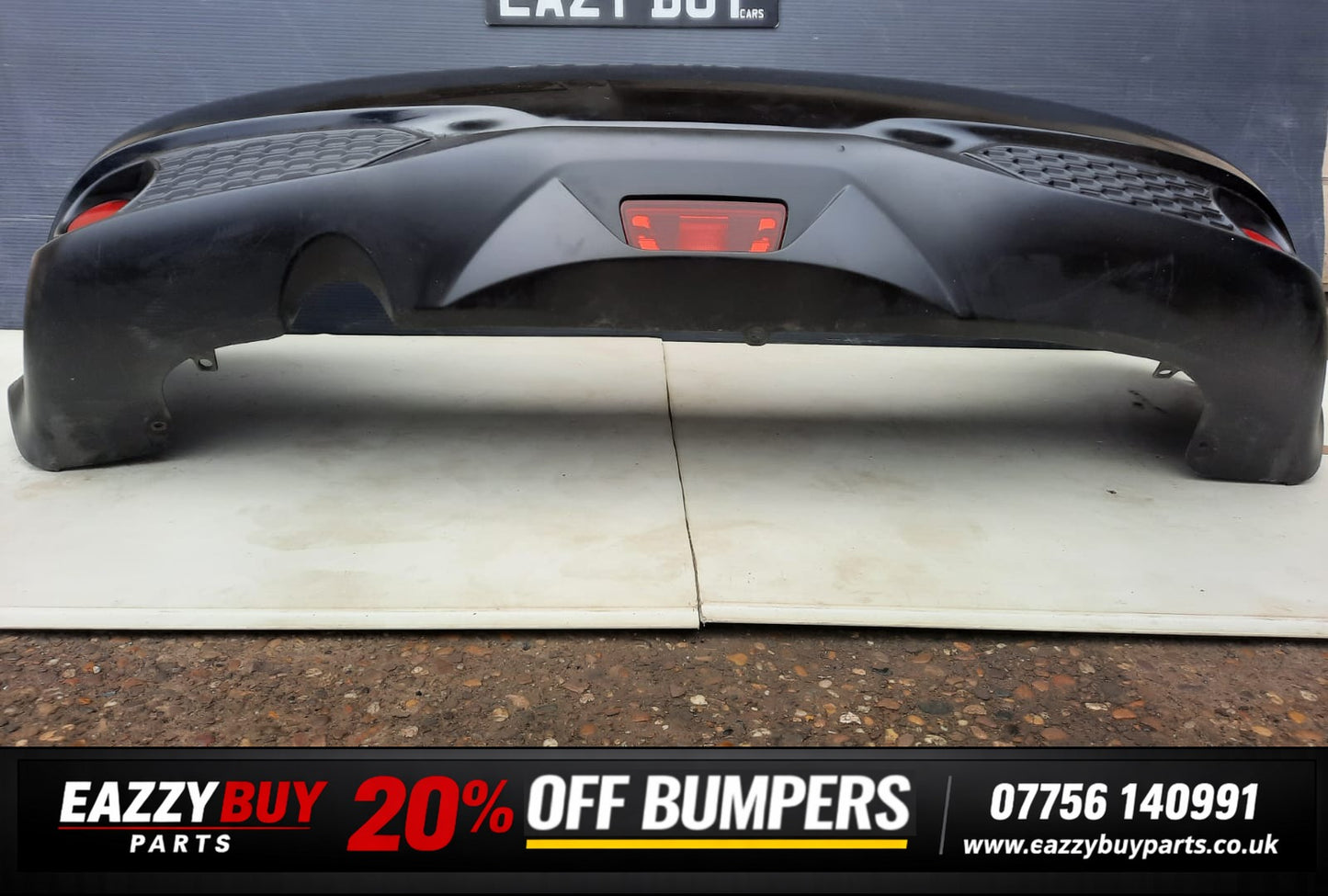 NISSAN JUKE MK1 F15 2014-2019 REAR BUMPER 85022BV80H