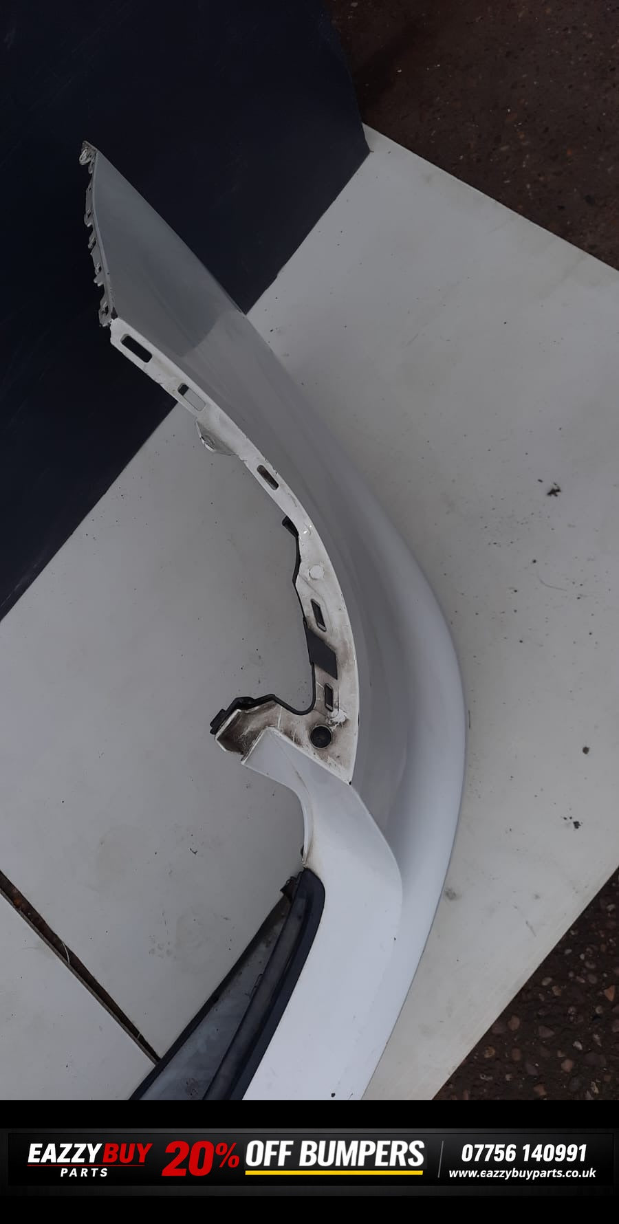 SEAT LEON MK3 2012-2017 REAR BUMPER COMPLETE IN WHITE 5F9807421