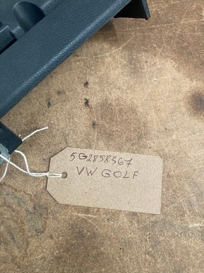 Volkswagen GOLF MK7.5 1.4 GTE Offside Driver Lower Dash Trim 5G2858367