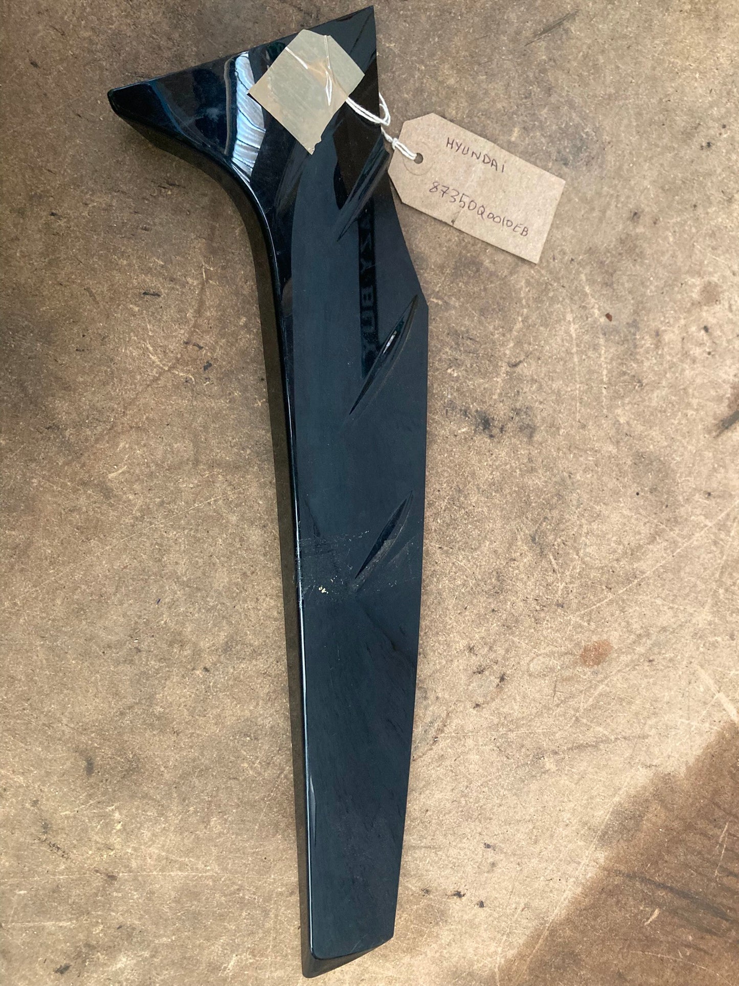 Hyundai i20 MK3 N Line Rear Right / Driver Side Boot Lid Spoiler 87350Q0010EB