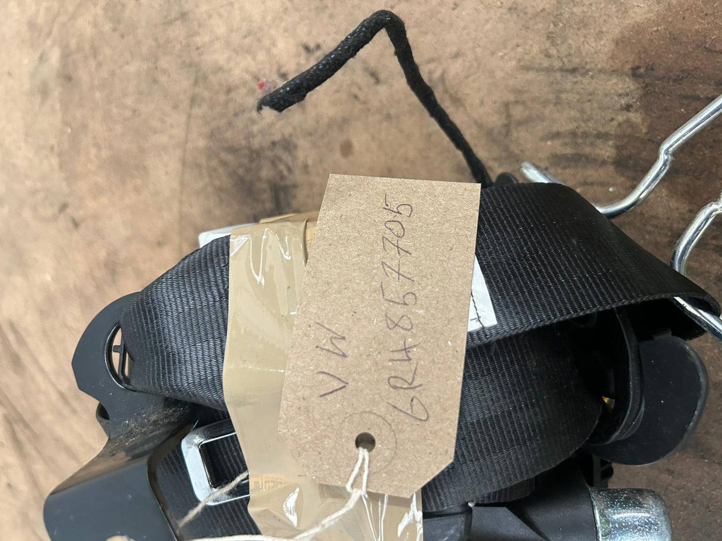 Volkswagen Polo Front Passenger Seat Belt Assembly 6R4857705